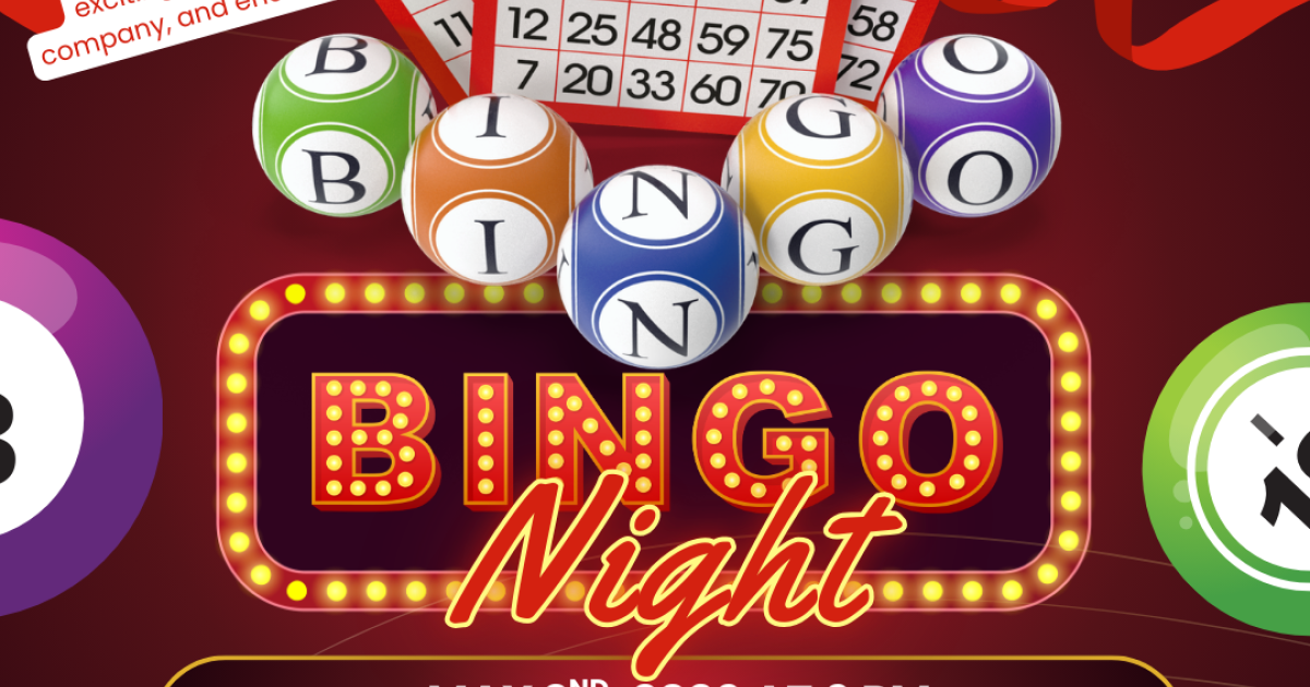 Fun Bingo Scene The SCEA SCENE - Bingo Night | The SCEA