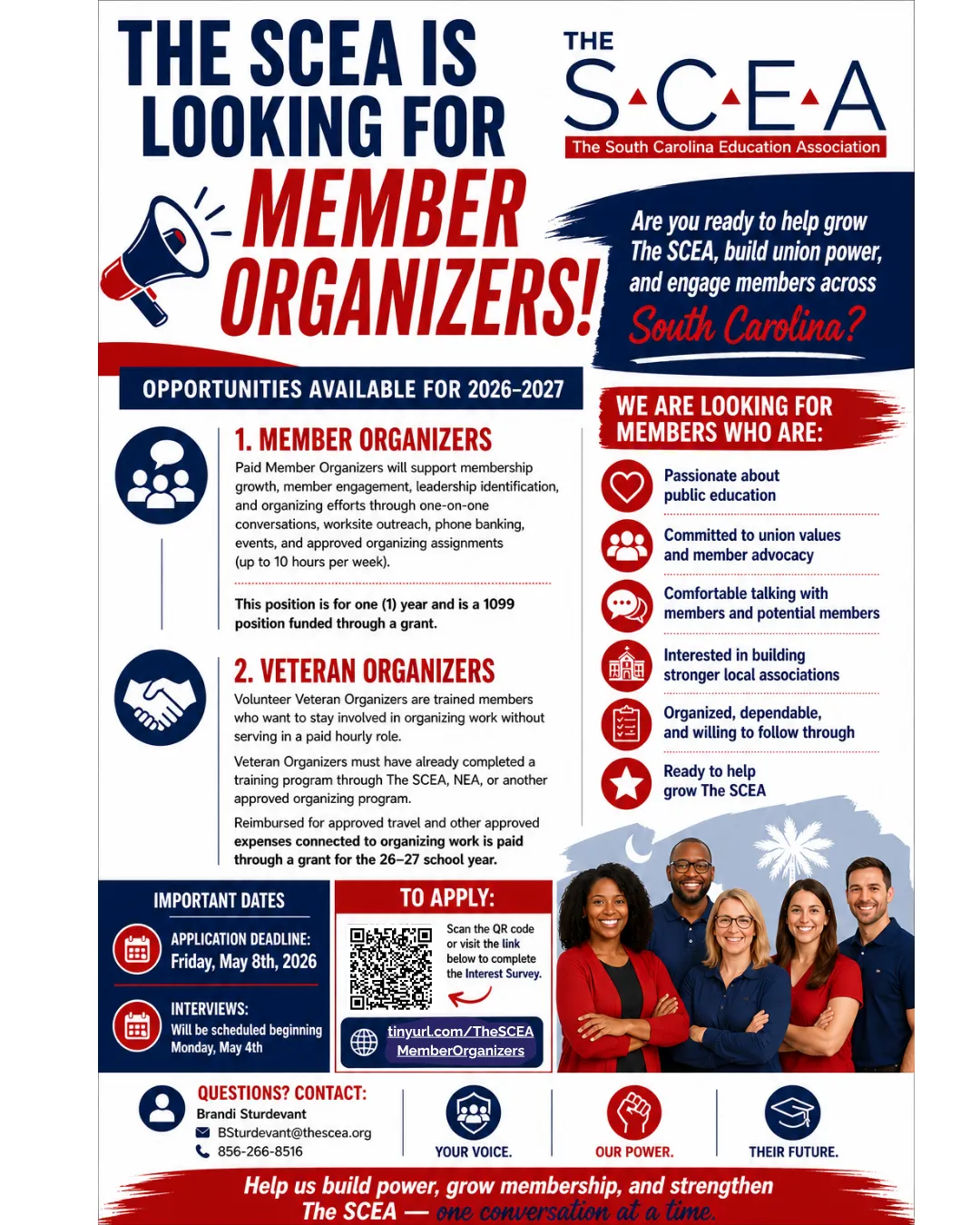 The SCEA Member Organizer