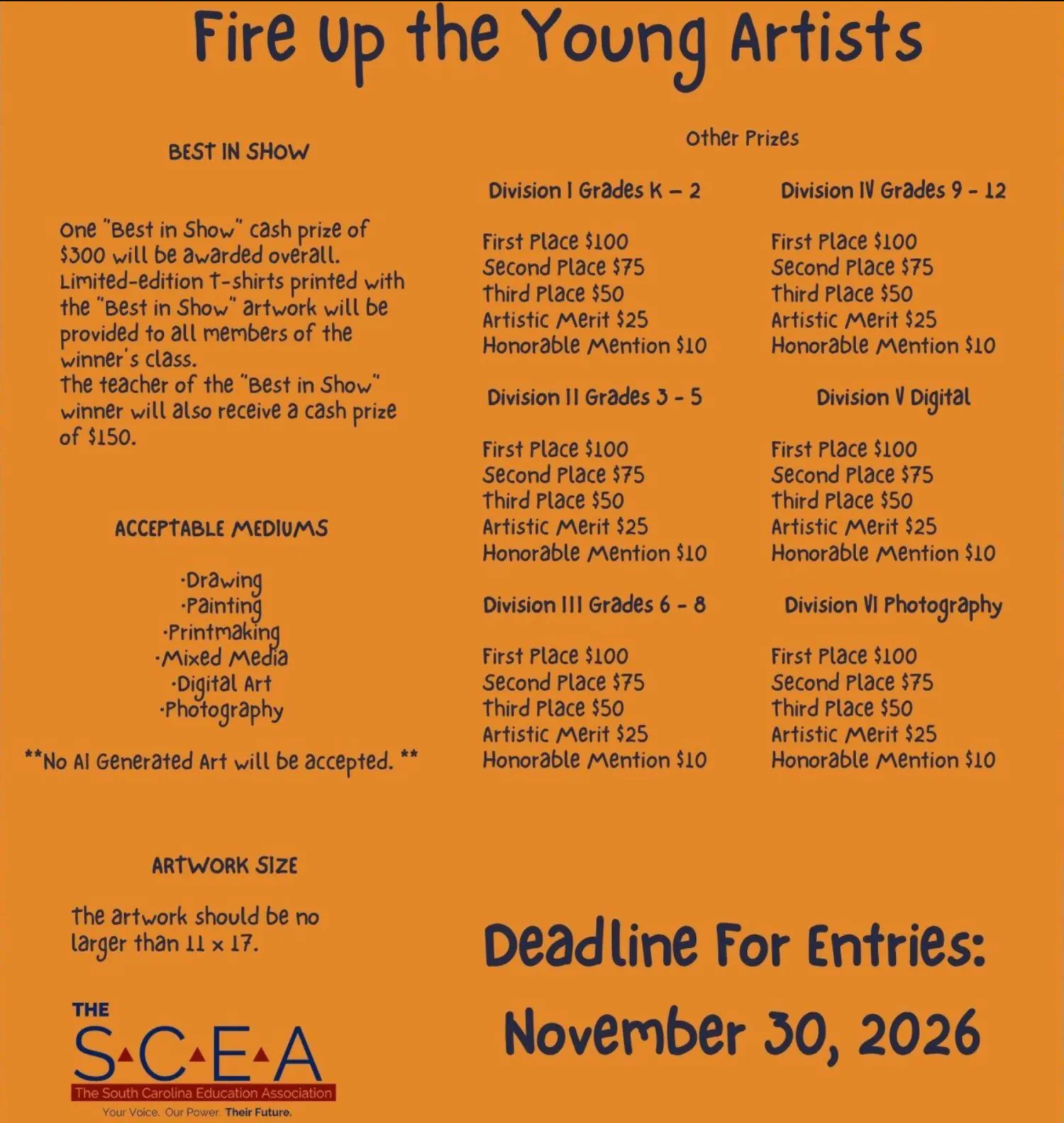 Fire Up Young Artists