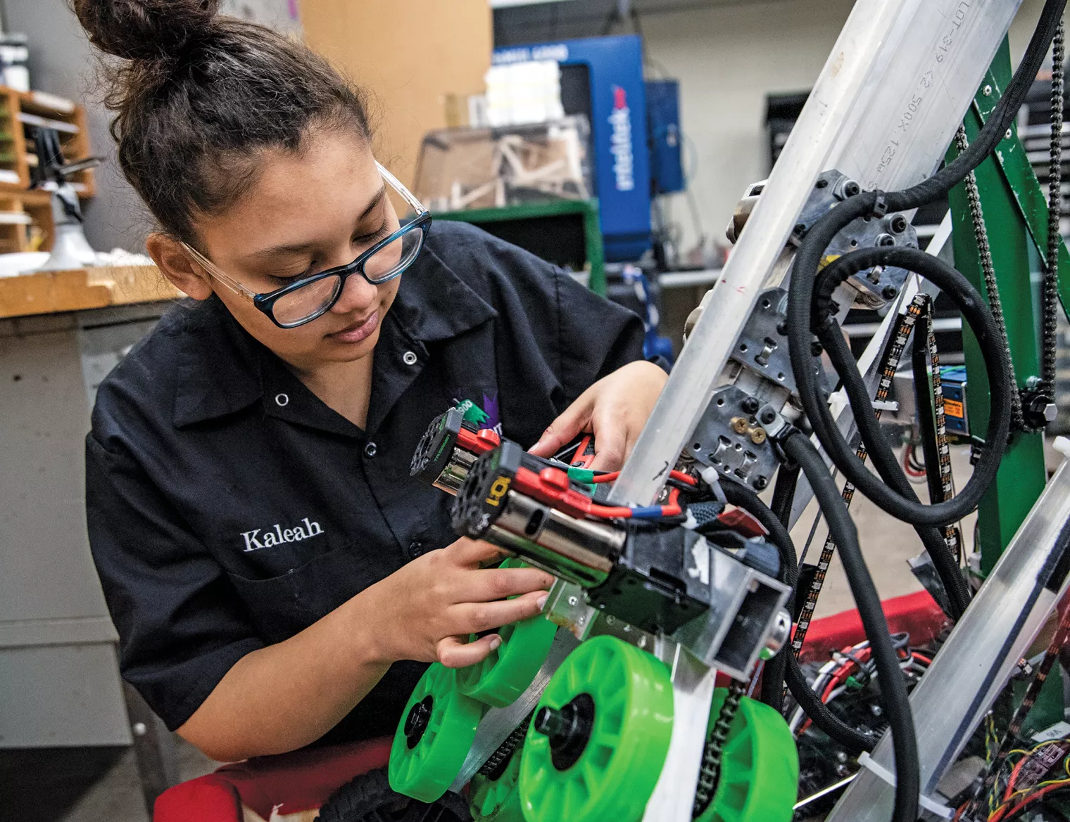 Kaleah Williams, robotics