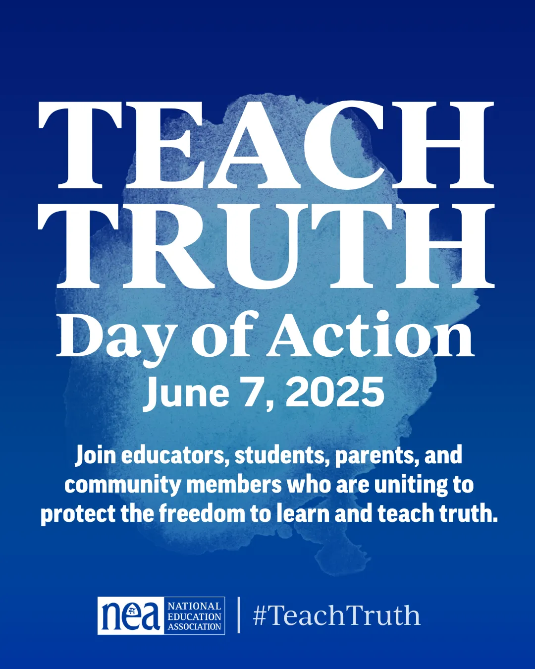 The Teach Truth Day of Action is June 7