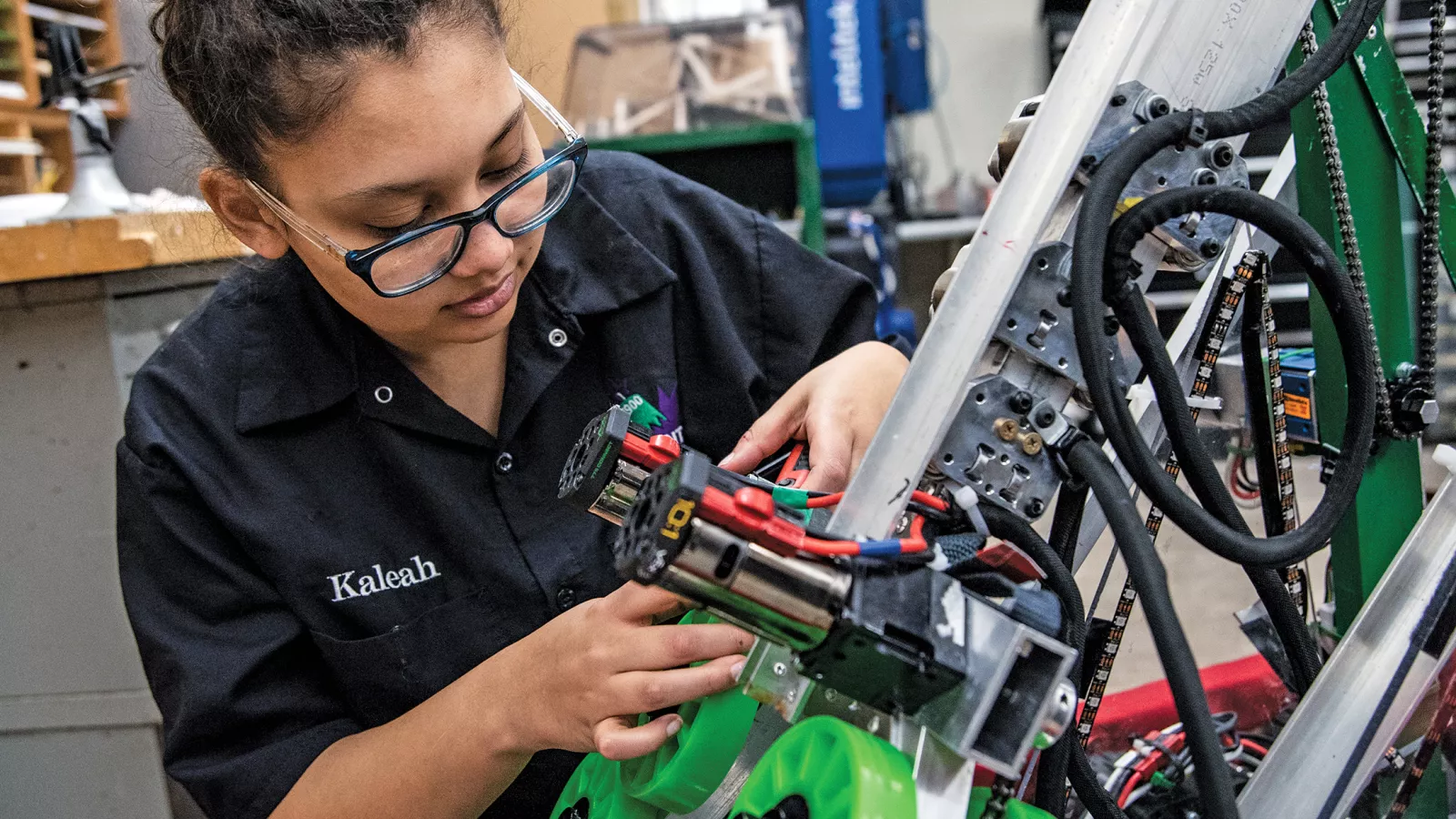 Kaleah Williams, robotics