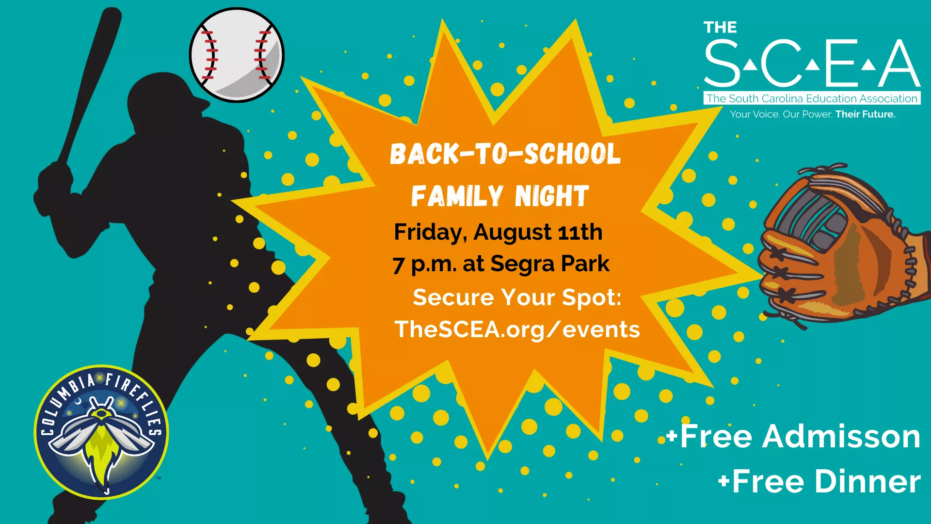 Back to school family night graphic