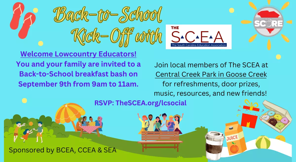 graphic with event information