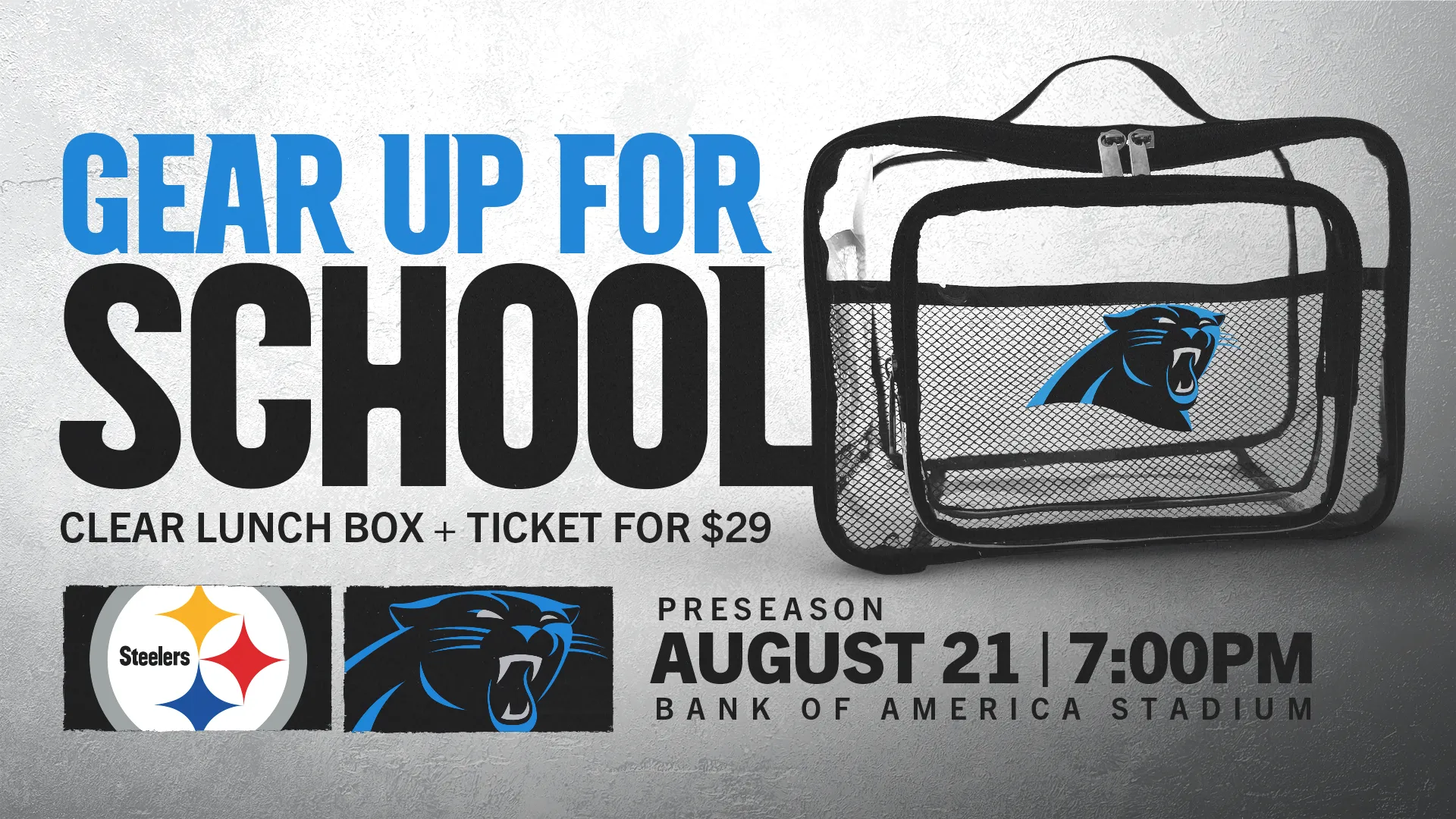 Carolina Panthers Gear Up For School event
