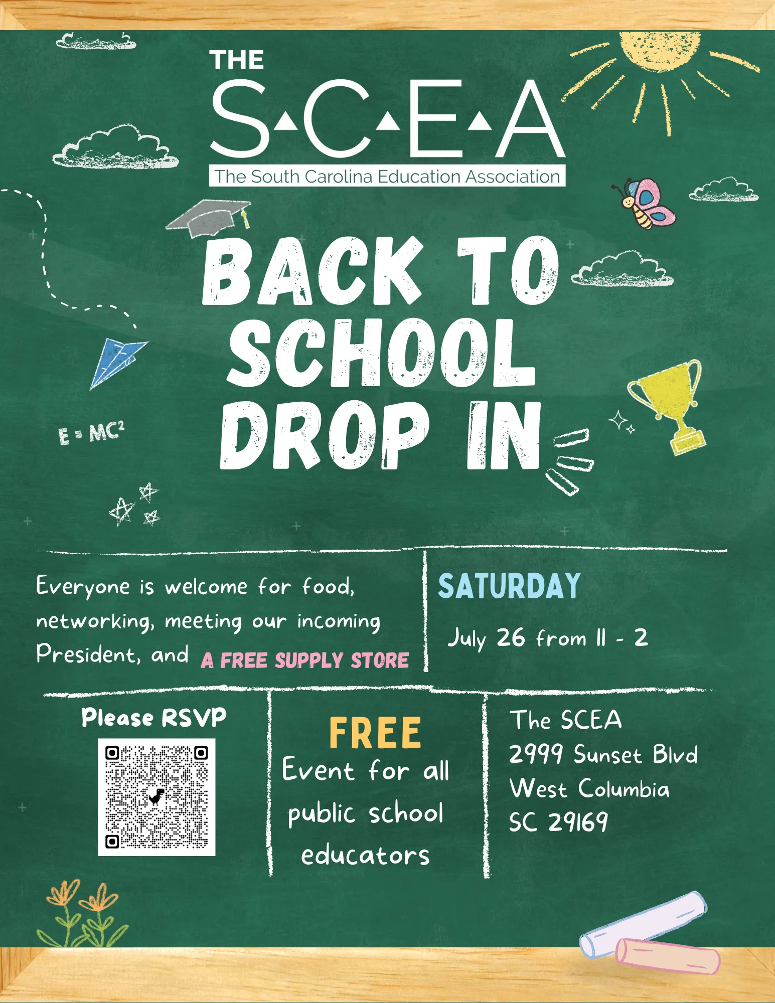 The SCEA 2025 BTS drop in