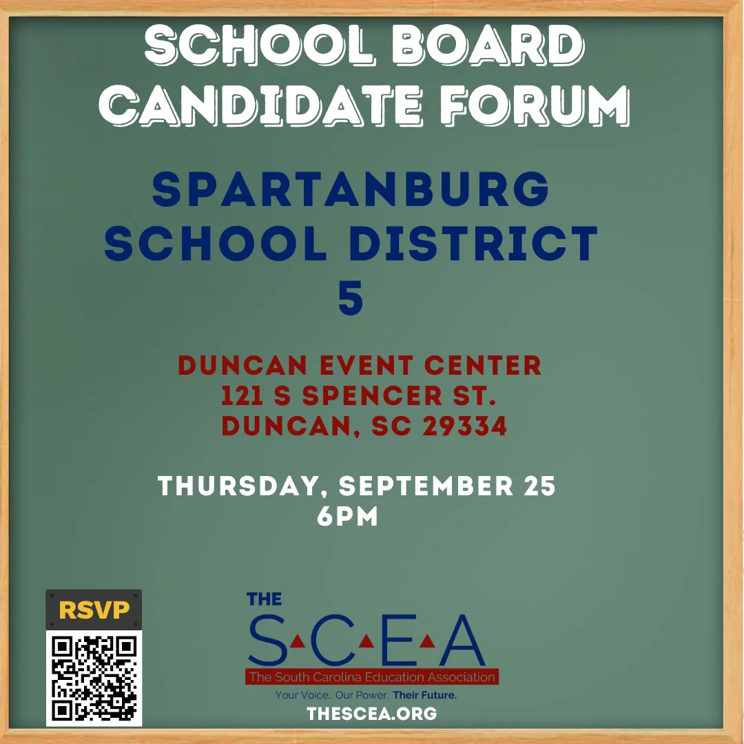 Spartanburg Five School Board Candidate Forum 09.25.2025