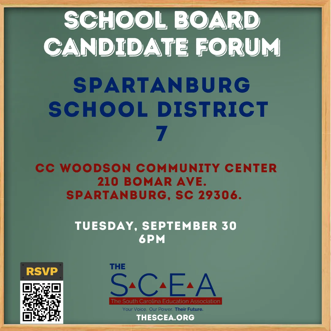 Spartanburg Seven School Board Candidate Forum 09.30.2025