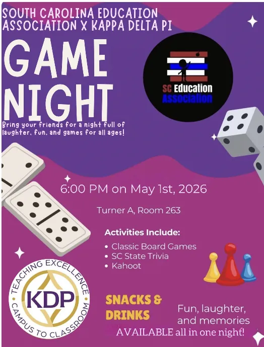 The Student SCEA - SC State Game Night