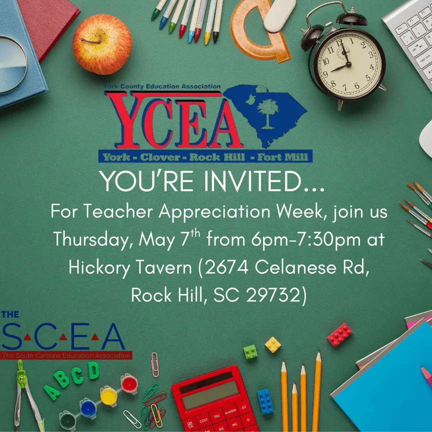 Teacher Appreciation 05.07.2026 YCEA