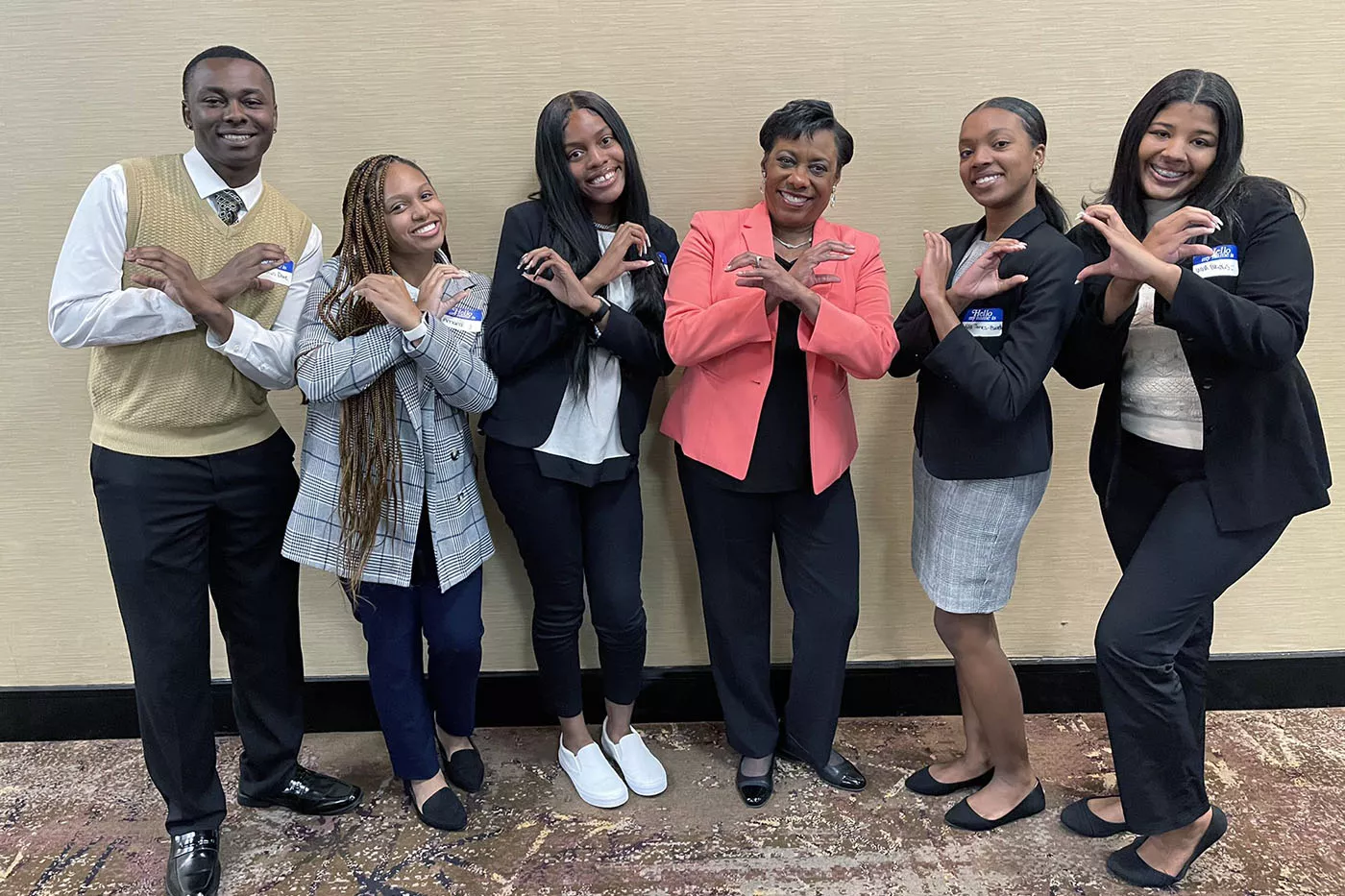 NEA President Becky Pringle meets with aspiring educators in Georgia