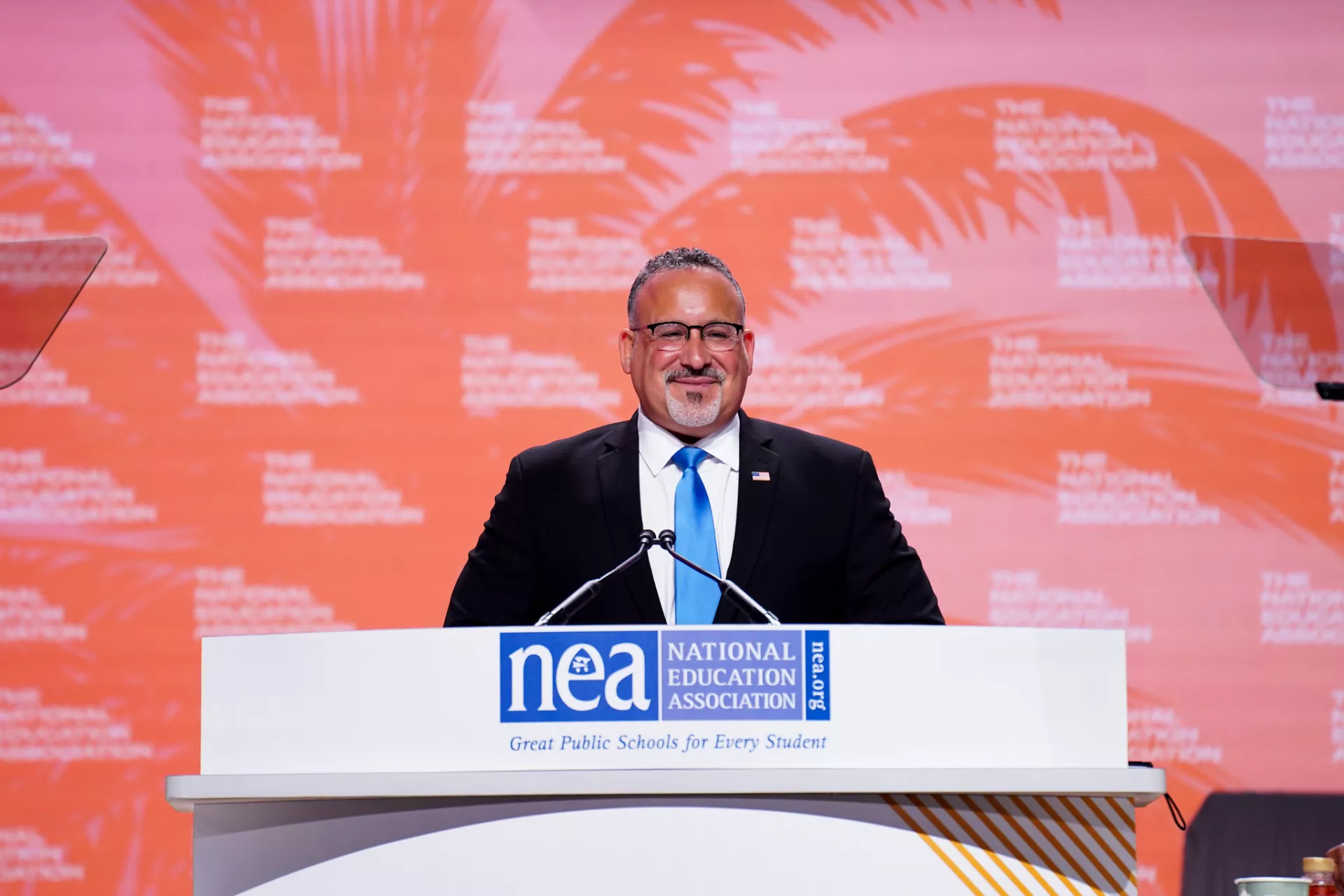 Secretary of Education Cardona Addresses 2023 NEA RA