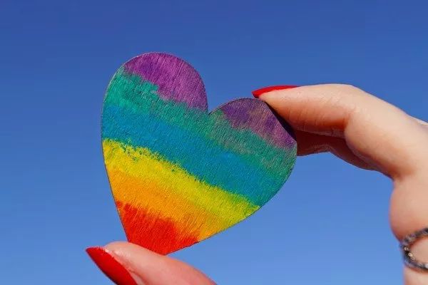 Rainbow Heart