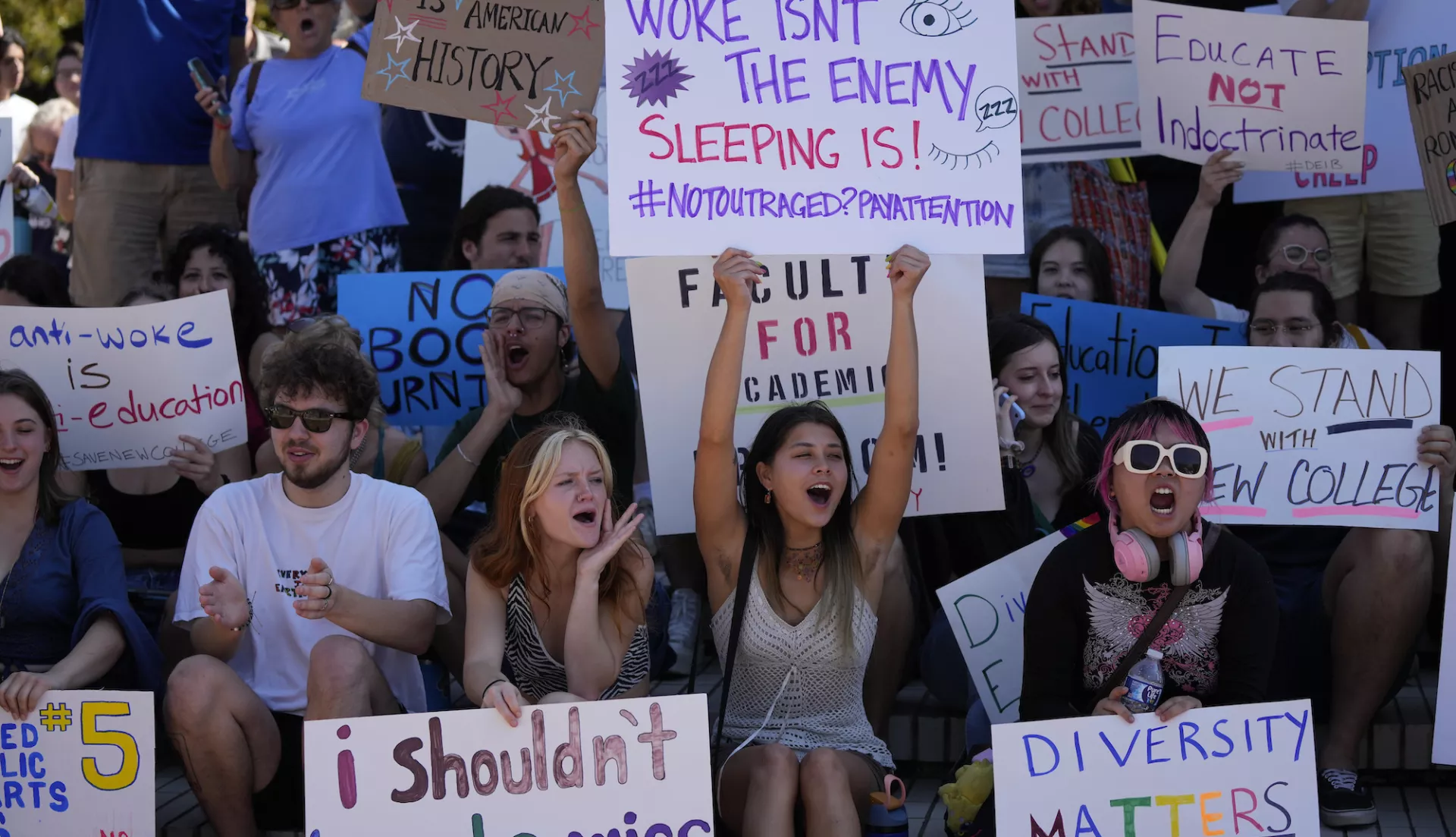new college protests