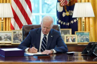 Biden signing ARP