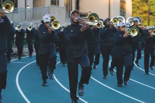 band goes marching in
