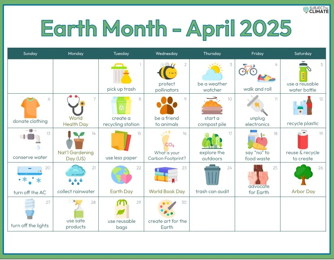 Earth Month 2025