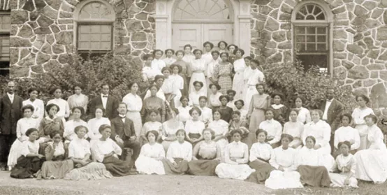 Cheyney University students