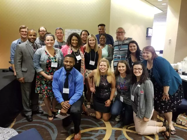 SCORE leaders at a national conference