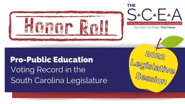 Honor Roll Banner - 2022 Legislative session