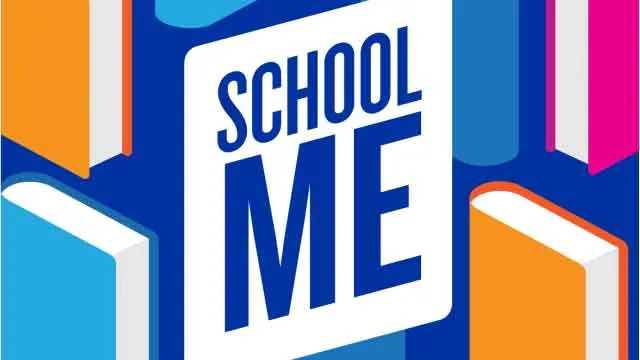 School Me Podcast logo
