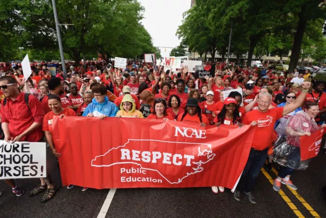 NC Red for Ed March