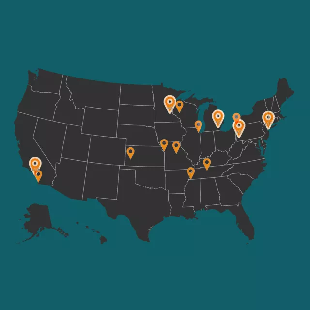 strike map