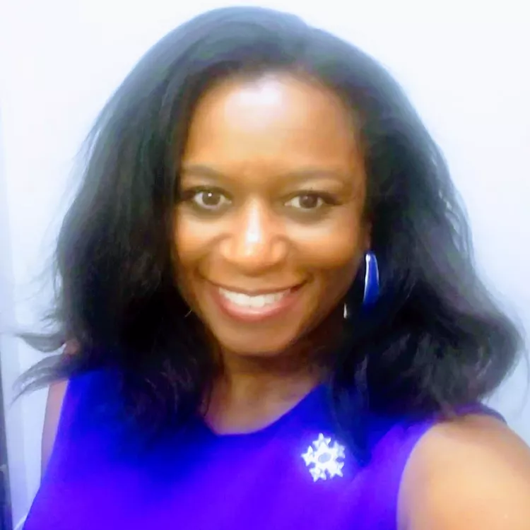 Michelle Kimpson poses for a selfie